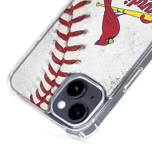 MLB St. Louis Cardinals Game Ball iPhone 15 MagSafe Case
