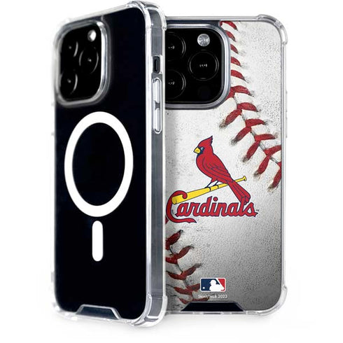 MLB St. Louis Cardinals Game Ball iPhone 15 Pro MagSafe Case