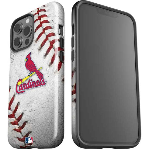 MLB St. Louis Cardinals Game Ball iPhone 15 Pro Max Impact Case