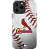 MLB St. Louis Cardinals Game Ball iPhone 15 Pro Max Impact Case