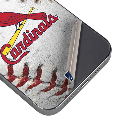 MLB St. Louis Cardinals Game Ball iPhone 14 Pro Skin