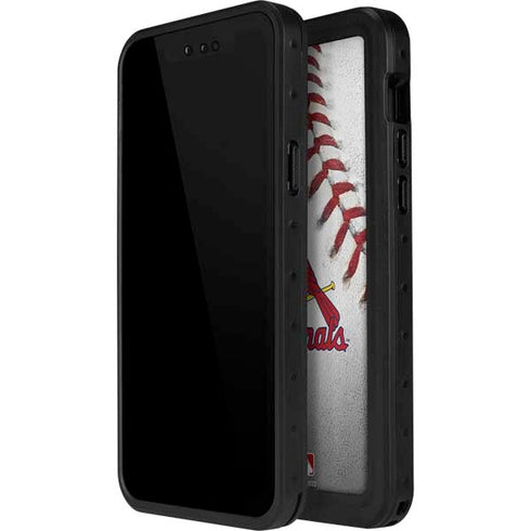 MLB St. Louis Cardinals Game Ball iPhone 14 Pro Waterproof Case