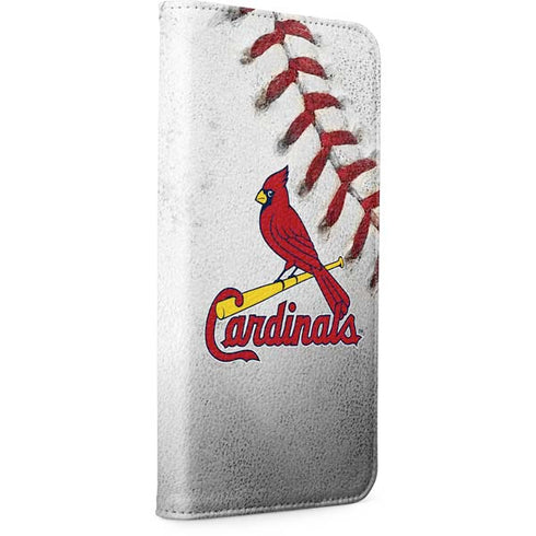 MLB St. Louis Cardinals Game Ball iPhone 15 Plus Folio Case