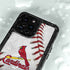 MLB St. Louis Cardinals Game Ball iPhone 15 Pro Waterproof Case