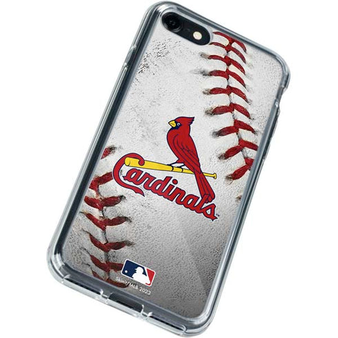 MLB St. Louis Cardinals Game Ball iPhone SE (2nd & 3rd Gen) Clear Case