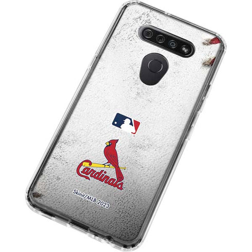 MLB St. Louis Cardinals Game Ball LG K51/Q51 Clear Case
