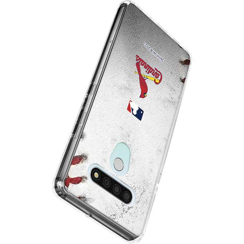 MLB St. Louis Cardinals Game Ball LG Stylo 6 Clear Case