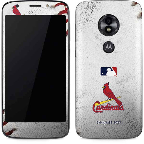 MLB St. Louis Cardinals Game Ball Moto E5 Play Skin