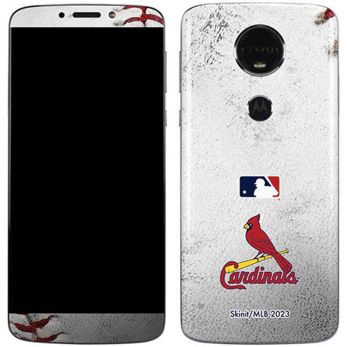 MLB St. Louis Cardinals Game Ball Moto E5 Plus Skin