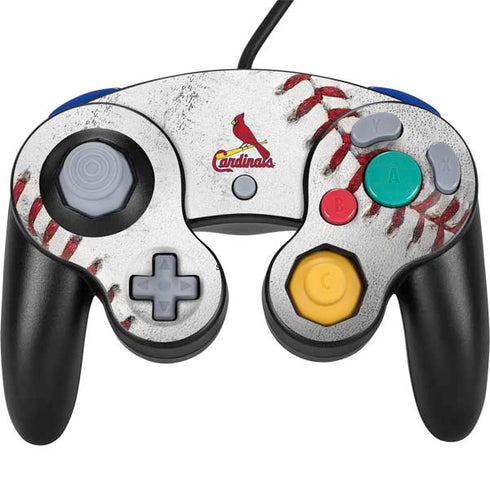 MLB St. Louis Cardinals Game Ball Nintendo GameCube Controller Skin