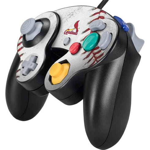 MLB St. Louis Cardinals Game Ball Nintendo GameCube Controller Skin