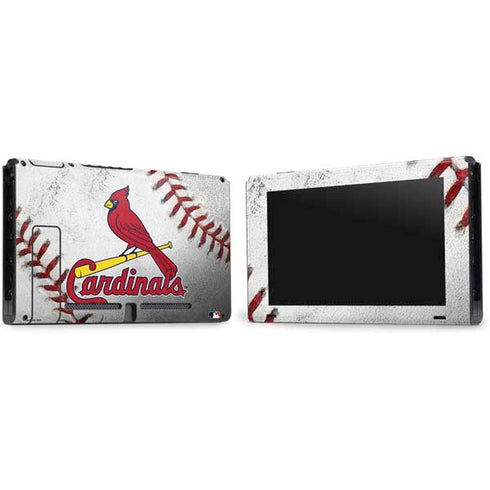 MLB St. Louis Cardinals Game Ball Nintendo Switch Bundle Skin