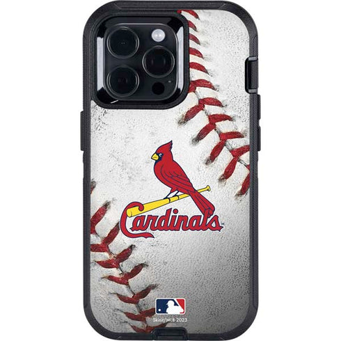 MLB St. Louis Cardinals Game Ball Otterbox Defender iPhone Skin