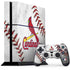 MLB St. Louis Cardinals Game Ball PS4 Console and Controller Bundle Skin