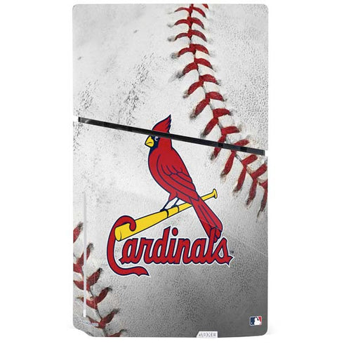 MLB St. Louis Cardinals Game Ball PS5 Slim Disk Bundle Skin
