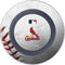 MLB St. Louis Cardinals Game Ball Wireless Charger Skin