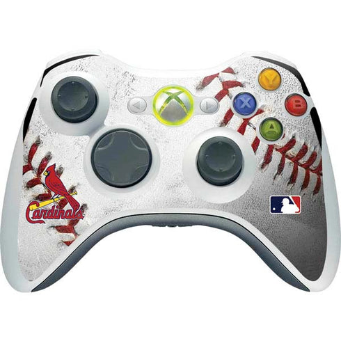 MLB St. Louis Cardinals Game Ball Xbox 360 Wireless Controller Skin