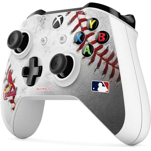 MLB St. Louis Cardinals Game Ball Xbox One S All-Digital Edition Bundle Skin