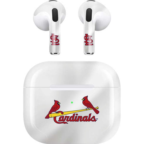 MLB St. Louis Cardinals Home Jersey Apple AirPods (3rd Gen 2021) Skin