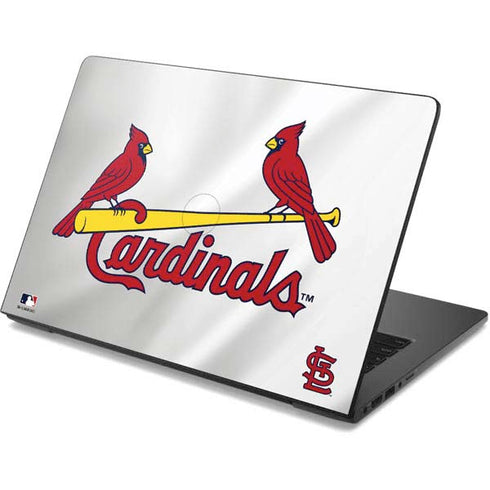 MLB St. Louis Cardinals Home Jersey Dell Chromebook Skin