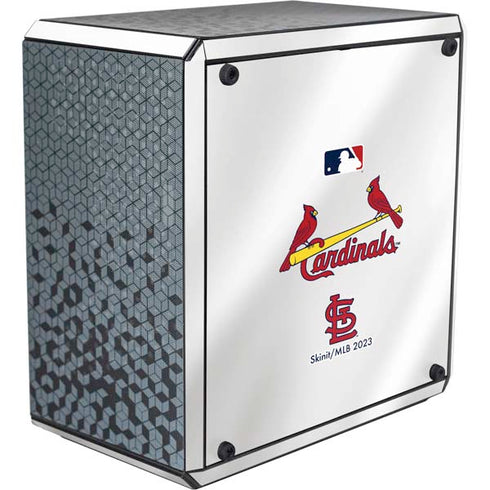 MLB St. Louis Cardinals Home Jersey Cooler Master MasterBox Q300L Mini Tower Skin