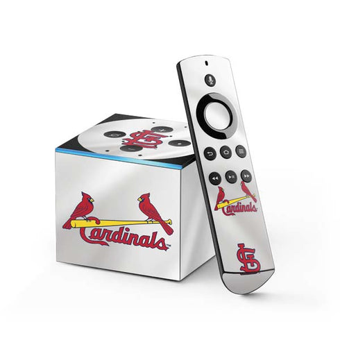 MLB St. Louis Cardinals Home Jersey Fire TV Cube Skin