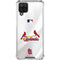 MLB St. Louis Cardinals Home Jersey Galaxy A12 Clear Case