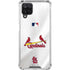 MLB St. Louis Cardinals Home Jersey Galaxy A12 Clear Case