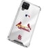 MLB St. Louis Cardinals Home Jersey Galaxy A12 Clear Case