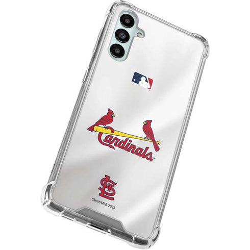 MLB St. Louis Cardinals Home Jersey Galaxy A14 5G Clear Case