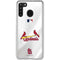 MLB St. Louis Cardinals Home Jersey Galaxy A21 Clear Case