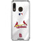 MLB St. Louis Cardinals Home Jersey Galaxy A30 Clear Case