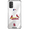 MLB St. Louis Cardinals Home Jersey Galaxy A32 5G Clear Case