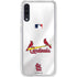MLB St. Louis Cardinals Home Jersey Galaxy A50 Clear Case