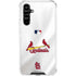 MLB St. Louis Cardinals Home Jersey Galaxy A54 5G Clear Case
