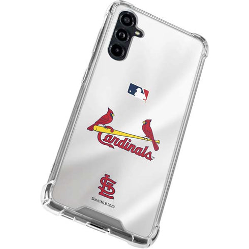 MLB St. Louis Cardinals Home Jersey Galaxy A54 5G Clear Case