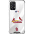 MLB St. Louis Cardinals Home Jersey Galaxy A72 5G Clear Case
