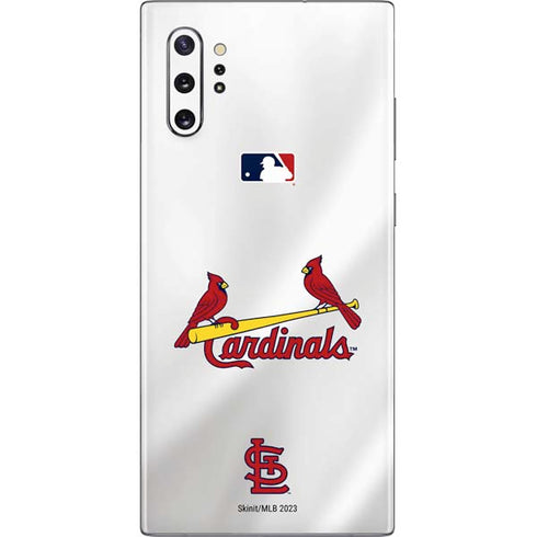 MLB St. Louis Cardinals Home Jersey Galaxy Note 10 Plus Skin