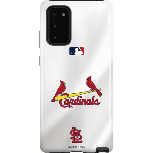 MLB St. Louis Cardinals Home Jersey Galaxy Note20 5G Pro Case