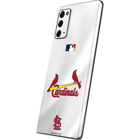 MLB St. Louis Cardinals Home Jersey Galaxy Note20 5G Skin