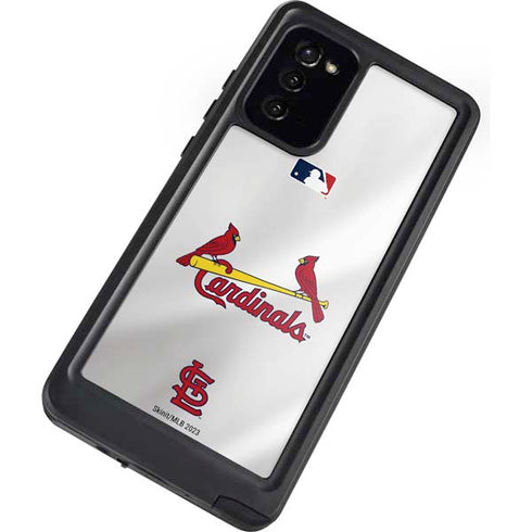 MLB St. Louis Cardinals Home Jersey Galaxy Note20 5G Waterproof Case