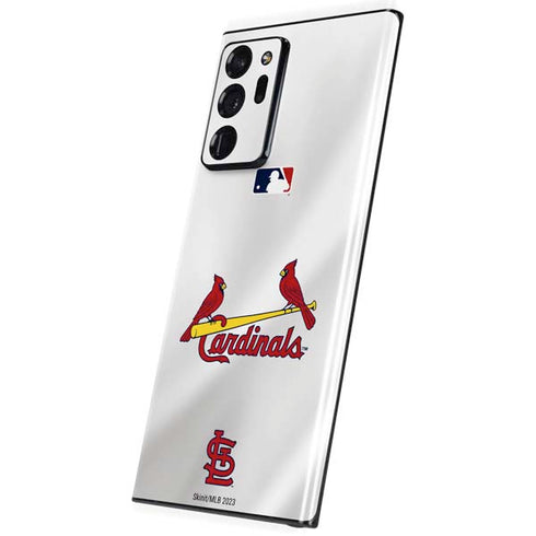 MLB St. Louis Cardinals Home Jersey Galaxy Note20 Ultra 5G Skin