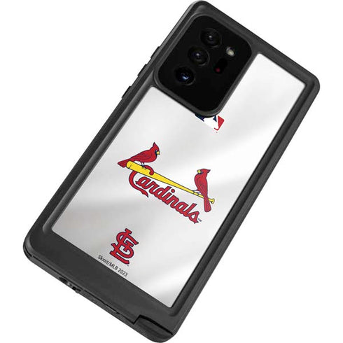 MLB St. Louis Cardinals Home Jersey Galaxy Note20 Ultra 5G Waterproof Case