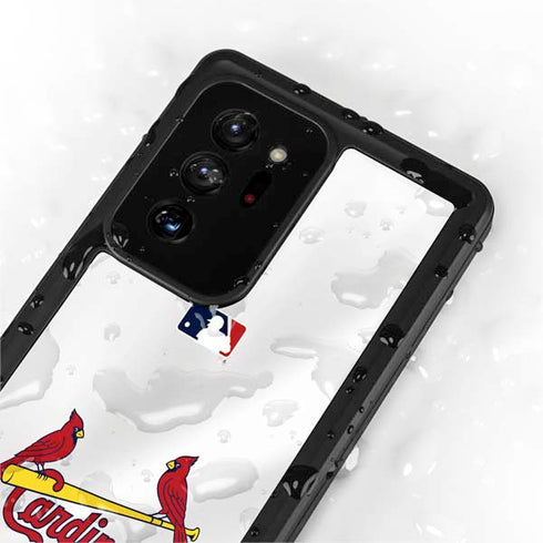 MLB St. Louis Cardinals Home Jersey Galaxy Note20 Ultra 5G Waterproof Case