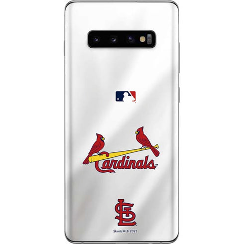 MLB St. Louis Cardinals Home Jersey Galaxy S10 Plus Skin