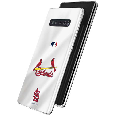 MLB St. Louis Cardinals Home Jersey Galaxy S10 Plus Skin
