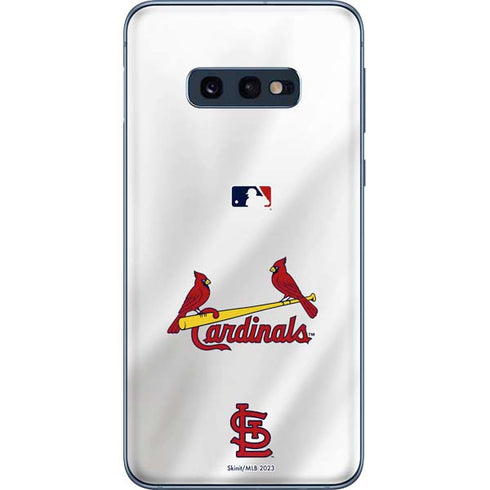 MLB St. Louis Cardinals Home Jersey Galaxy S10e Skin