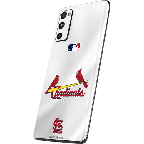 MLB St. Louis Cardinals Home Jersey Galaxy S20 Fan Edition Skin