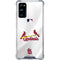 MLB St. Louis Cardinals Home Jersey Galaxy S20 FE Clear Case