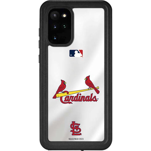MLB St. Louis Cardinals Home Jersey Galaxy S20 Plus Waterproof Case